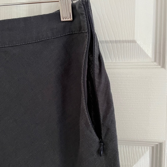 Linen bias cut midi skirt - Simon’s Contemporaine - Picture 4 of 10